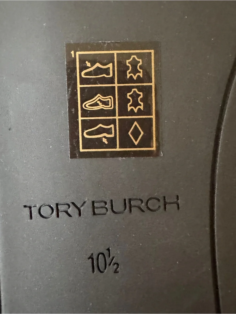 Tory Burch Ines Slide Toucan Red Leather Size 10.5